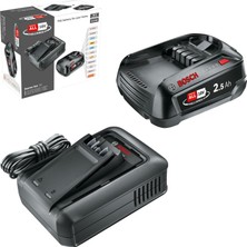 Meks Bosch Home & Garden Başlangıç Seti 18V (1x2.5 Ah + Al 18V-44)