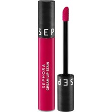 Meks Sephora Cream Lip Stain – Bulaşmayan Kadife Bitişli Ruj - Mat Likit Ruj, 126 Hot Hot Pink