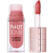 Meks Revolution Dudak Dolgunlaştırıcı ve Parlatıcı - Pout Bomb Plumping Gloss - Kiss