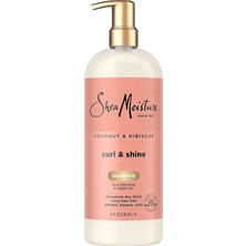 Meks Sheamoisture Coconut & Hibiscus Bukle Kontrolü ve Parlaklık Şampuanı 1lt