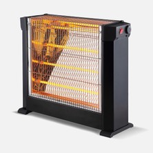 Luxell KS-2760 Şömine Quartz Elektrikli Şömine (2'li Paket)