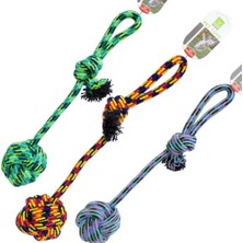 Mey İthalat Nunbell Köpek Oyuncağı Diş Ipi Halat Toplu 40 cm