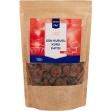 Metro Chef Gün Kurusu Kayısı No:4 1 kg Naturel (7'li Paket)
