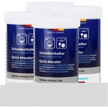 Meks Bsh 4 x Schnellentkalker 250 G – Çamaşır-Ve Bulaşık Makinesi Için, Kireç Çözücü