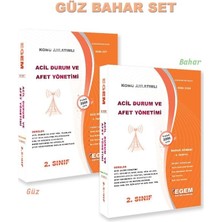 Aöf 1.sınıf Acil Durum ve Afet Yönetimi Güz ve Bahar Dönemi 1. ve 2. Yarıyıl Konu Anlatımlı Soru Bankası (Set)