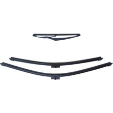 Meks VASS41 Ön Cam Arka Cam Silecek Seti Opel Astra H Gtc Tek Kapı ile Uyumlu 2005-2009