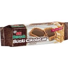 Eti Burçak Sütlü Çikolatalı Bisküvi 114 G 12'li (7'li Paket)