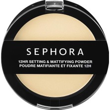 Mey İthalat Sephora Mattifying Powder- Uzun Süre Kalıcı Pürüzsüzleştirici Mat Bitişli Sabitleyici Pudra