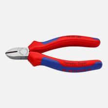 Knipex Fosfat Kaplama 125 mm Yan Keski (2'li Paket)