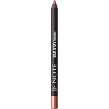 Meks Note Cosmetics Silk Stay Lipliner Suya Dayanıklı Ipeksi Dudak Kalemi - 10 Chocolate Brown