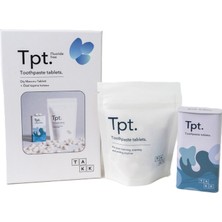 Takk Tpt. Diş Macunu Tableti Seti Florürsüz (8'li Paket)