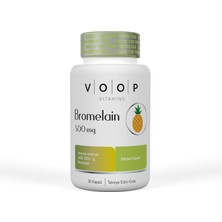 Voop Bromelain 30 Kapsül (8'li Paket)