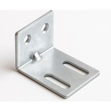 Meks Metal L Demiri 30X25X38 mm (50 Adet) Raf Mobilya Köşe Destek Aparatı Dayanıklı Duvar Sabitleme Seti