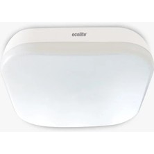 Ecolite Renzo Square Tavan Armatürü 20W 2.000 Lm 3000K (6'li Paket)