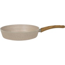 Mehtap Sahra Granit Görünümlü Tava 22 cm (6'li Paket)