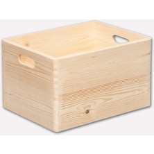 Zeller Ahşap Çam Saklama Kutusu (6'li Paket)
