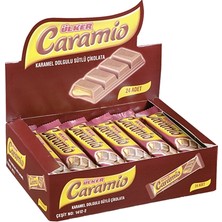 Ülker Caramıo Çikolata 24 x 35 G Karamel (7'li Paket)