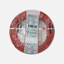 Borsan Nya 1,5mm Kablo Kırmızı 100 Metre (4'li Paket)