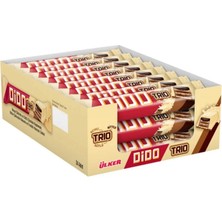 Ülker Dido Trio Beyaz Çikolatalı Gofret 36,5 G 24'lü (7'li Paket)