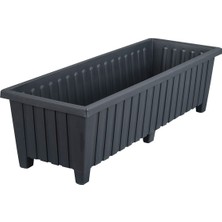 Üçsan Altı Ayaklı Balkon Saksısı 87 cm (3'li Paket)