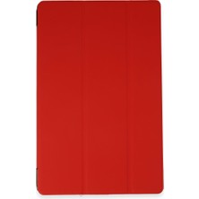 Alvera iPad Pro 13 (2024) Kılıf Tablet Smart Kılıf - Kırmızı