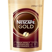 Nescafe Gold Çözülebilir Kahve Eko Poşet 200 G (7'li Paket)
