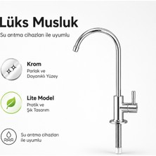 Bezos Su Arıtma Cihazı Lüks Krom Musluk Lite Model