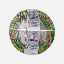 Borsan Nya 1,5mm Kablo Sarı-Yeşil 50 Metre (4'li Paket)
