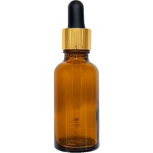 Mey İthalat Makrobay 30 ml Amber Droper Cam Damlalıklı Kehribar Boş ŞIŞE(10ADET)