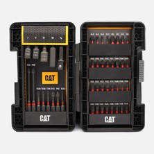 Cat DA01902 45 Parça Manganez Fosfat Alaşımlı Vidalama Uç Seti (2'li Paket)