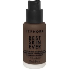 Mey İthalat Sephora Best Skin Ever - Uzun Süre Kalıcı Doğal Görünümlü Fondöten 25ML, 65 N