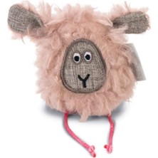 Mey İthalat Beeztees Kedi Oyuncağı, Koyun, Peluş, Pembe, 12X12X3CM