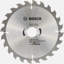 Bosch Daire Testere Bıçak 190X30MM 24 Diş (4'li Paket)