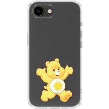 Moonset Iphone 17E Uyumlu Baskılı Yumuşak Silikon Şeffaf Telefon Kılıfı