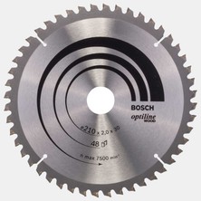 Bosch Daire Testere Bıçağı 210X30 mm 48 Diş (2'li Paket)
