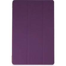 Alvera iPad Pro 13 (2024) Kılıf Tablet Smart Kılıf - Mor