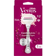 Gillette Venus Sugarberry Tıraş Makinesi + Yedek Başlık (5'li Paket)