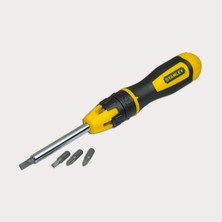 Stanley 0-68-010 Dynagrip 10 Uçlu Cırcırlı Tornavida (6'li Paket)
