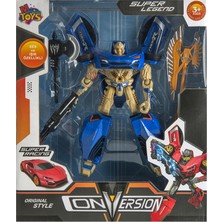 M Toys Mtoys Seslı Işıklı Robot Araba (5'li Paket)