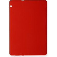 Alvera Mediapad T5 10 Kılıf Evo Tablet Silikon - Kırmızı