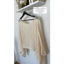 Nihanello Butik Triko Pelerin Bluz