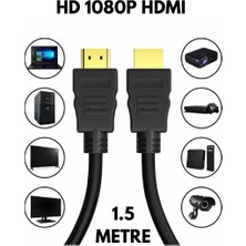 Voltaj 3D HDMI Kablo Ultra Hd HDMI 2.0 1080P 1.5 Metre
