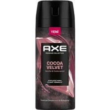 Axe Cocoa Velvet Erkek Sprey Deodorant 150 ml (7'li Paket)