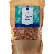 Metro Chef Kuru Kayısı Küp Kesik 1 kg (7'li Paket)