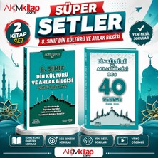 Akm Kitap Dkab Akademi 8. Sınıf Din Kültürü ve Ahlak Bilgisi Soru Bankası ve Deneme Seti 2 Kitap