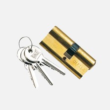 Kale Kilit Süper Cerman Barel Çelik Pimli 83 mm Sarı (4'li Paket)