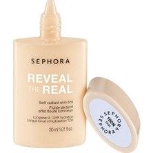 Mey İthalat Sephora Reveal The Real - Aydınlık Bulanık Görünümlü Sıvı Fondöten 30ML, 100N Fair