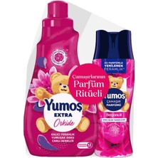 Yumoş Extra Orkide 1008 ml + Çamaşır Parfümü Begonvil 200 G (5'li Paket)