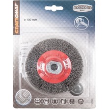 Craftomat M14 100 mm Tel Fırça (4'li Paket)