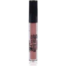 Mey İthalat Cecile Matte Velvet Lipgloss 07 Yeni Ürün 1 Paket (1 x 1 Adet)